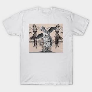 Girl with bat wings T-Shirt